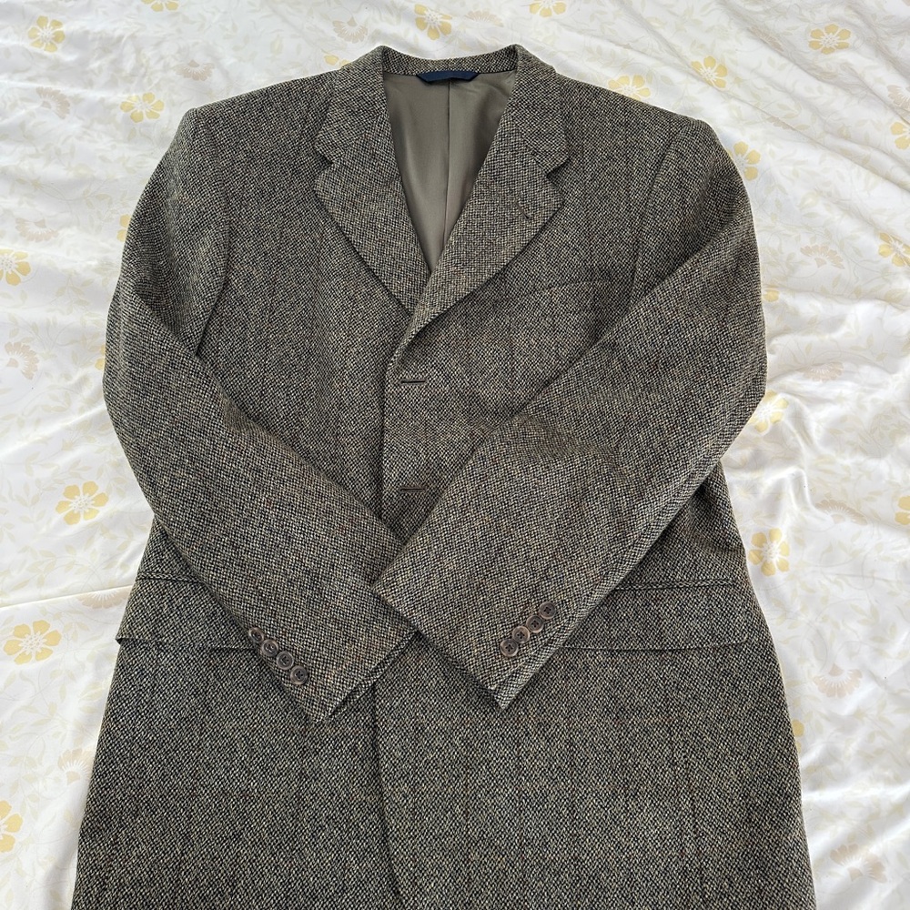 Burberry Brown Tweed Jacket